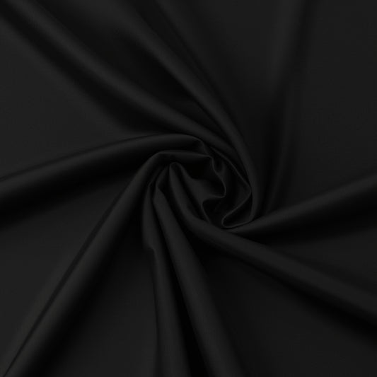 Essence™ Mulayam – Black Premium Wash & Wear (Unstitched)