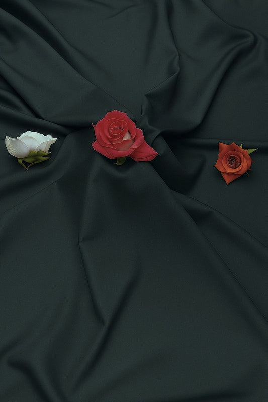 Essence™ Mulayam – Charcoal Grey Premium Wash & Wear (Unstitched)