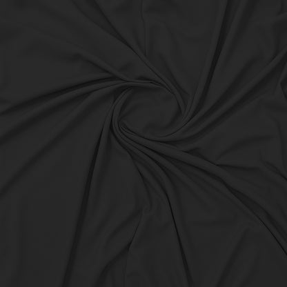 Essence™ Premium Soft Cotton – Black (Unstitched)