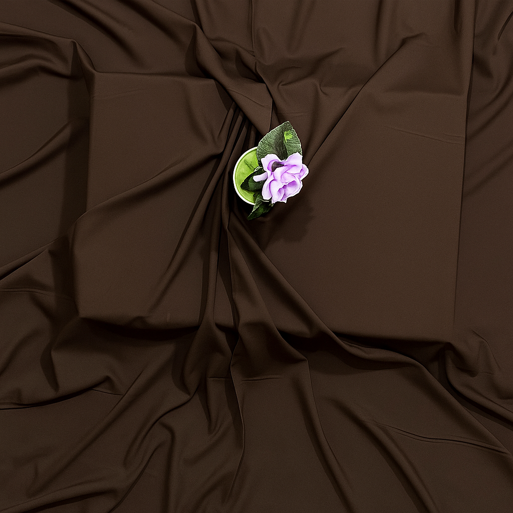IHTIRAAM All-Season Wash & Wear – Chocolate Brown (Unstitched)